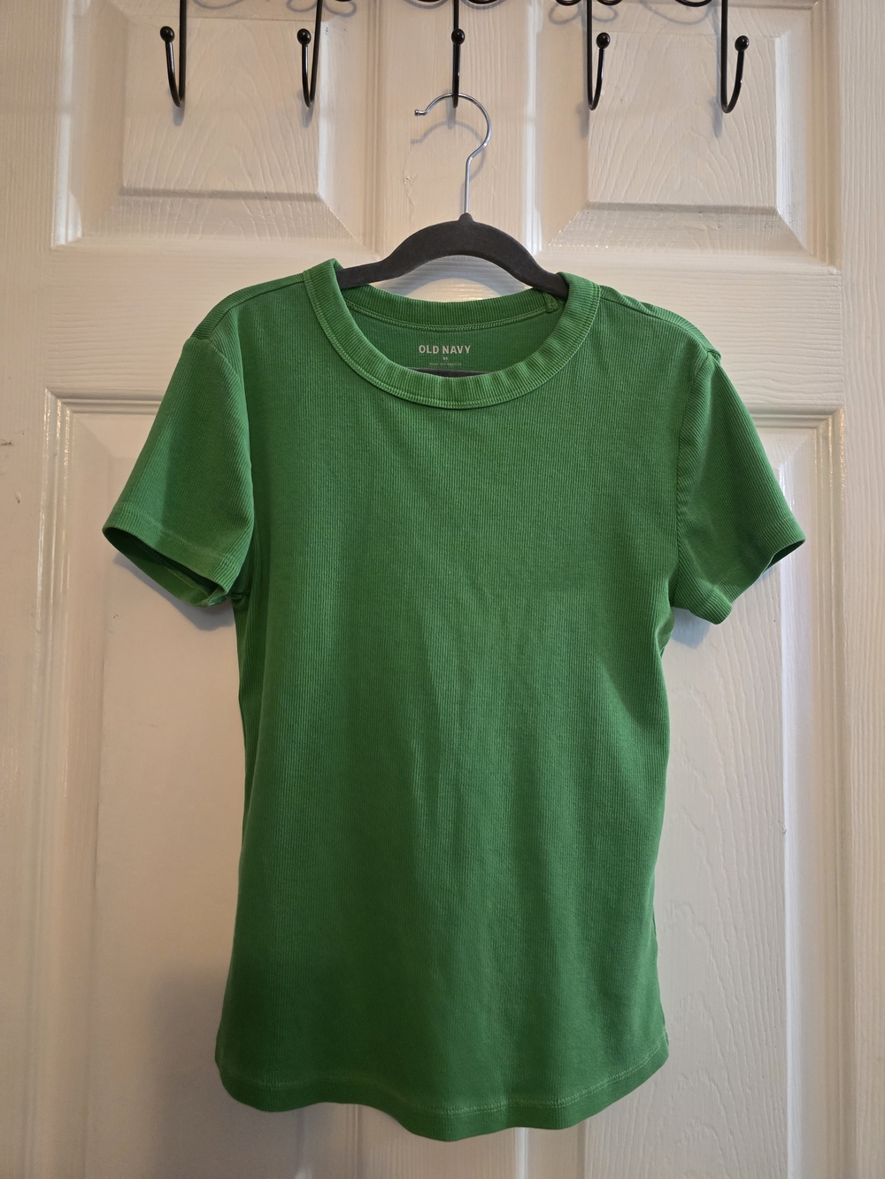 Women's Old Navy Bright Green Short-Sleeve Crewneck Tee